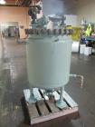 Used Pfaudler Glass Lined Reactor, 100 Gallon, 3315 Glass. Removable dome top, dish bottom. Internal rated 25 psi & Full Vacuum at 650 degrees F. Jacket rated 75 psi at 350 degrees F. Mounted on legs...