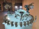 Used Pfaudler Glass Lined Reactor, 100 Gallon, 3315 Glass. Removable dome top, dish bottom. Internal rated 25 psi & Full Vacuum at 650 degrees F. Jacket rated 75 psi at 350 degrees F. Mounted on legs...