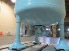 Used Pfaudler Glass Lined Reactor, 100 Gallon, 3315 Glass. Removable dome top, dish bottom. Internal rated 25 psi & Full Vacuum at 650 degrees F. Jacket rated 75 psi at 350 degrees F. Mounted on legs...