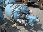 Used Pfaudler Glass Lined Reactor, 200 Gallon, 5019 Glass. Internal rated 100 psi & Full Vacuum at 450 degrees F. Jacket rated 90 psi at 350 degrees F. 4 DTW Pfaudler agitator drive with mechanical s...