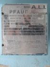 Pfaudler Glass Lined Reactor, 500 Gallon. Internal rated 100 psi & Full Vacuum at 450 degrees F. Jacket rated 100 psi at 450 degrees F. 10hp 4DTW Pfaudler agitator drive with mechanical seal, 230/460...