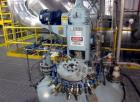 Used Pfaudler glass lined reactor, 2,000 gallon, rated full vacuum/100 psi @ 450 degrees F internal, jacketed for 90 psi @ 450 degrees F, with 3 blade retreat curve agitator, serial# J046932, built 2...