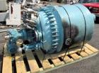 Used Pfaudler Glass Lined Reactor, 200 Gallon, 5015 Glass. Internal rated 25 psi & Full Vacuum at 450 degrees F. Jacket rated 90 psi at 350 degrees F. Size 4 Pfaudler agitator drive with mechanical s...