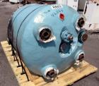 Used Pfaudler Glass Lined Reactor, 200 Gallon, 5015 Glass. Internal rated 25 psi & Full Vacuum at 450 degrees F. Jacket rated 90 psi at 350 degrees F. Size 4 Pfaudler agitator drive with mechanical s...