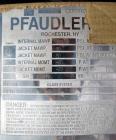 Used Pfaudler Glass Lined Reactor, 200 Gallon, 9119 Glass, Vertical. Internal rated 100 psi & Full Vacuum at 450 degrees F. Jacket rated 90 psi at 500 degrees F. 3 DTW Pfaudler agitator drive with me...