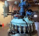 Used Pfaudler Glass Lined Reactor, 50 Gallon, 5019 Glass. Internal rated 100 psi & Full Vacuum at 450 degrees F. Jacket rated 150 psi at 520 degrees F. 2.5 DTW Pfaudler agitator drive with mechanical...