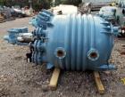 Used Pfaudler Glass Lined Reactor, 300 Gallon, 9125 Glass, Vertical.
