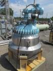 Used Pfaudler Glass Lined Reactor, 100 Gallon, 9115 Glass. Internal rated 150 psi & Full Vacuum at 450 degrees F. Jacket rated 90 psi at 450 degrees F. 5hp DTW Pfuadler agitator drive with mechanical...