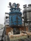 Used Pfaudler Glass Lined Reactor, 100 Gallon. Internal rated 25 psi & Full Vacuum at 650 degrees F, jacket rated 90 psi at 350 degrees F. Pfaudler DTW agitator drive with mechanical seal, three blad...