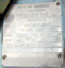 Used Pfaudler Glass Lined Reactor, 100 Gallon. Internal rated 300 psi & Full Vacuum at 450 degrees F, jacket rated 150 psi & Full Vacuum at 450 degrees F.  Type 9119 Dark Blue Glass.  Clamped top. 31...