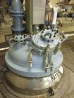 Used Pfaudler Glass Lined Reactor, 200 Gallon, Type 9119 Glass. Internal rated 150 psi and full vacuum at 450 degrees F, jacket rated 100 psi at 450 degrees F. Pfaudler VMX 250 agitator drive, cartri...