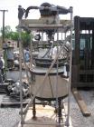 Used Pfaudler glass lined Kilo reactor, 20 gallon glass lined body approximately 18