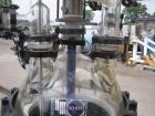 Used Pfaudler Glass Lined Kilo Reactor, 10 gallon glass lined body approximately 18
