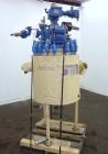 Used- 30 Gallon Pfaudler Clamp Top Glass Lined Reactor