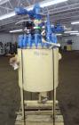 Used 30 Gallon Pfaudler Clamp Top Glass Lined Reactor