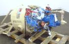 Used Pfaudler Clamp Top Glass Lined Reactor, 20 Gallon, 9115 Blue Glass, Vertical.  Approximately 20