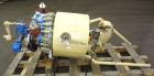 Used Pfaudler Clamp Top Glass Lined Reactor, 20 Gallon, 9115 Blue Glass, Vertical.  Approximately 20