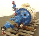 Used 100 Gallon Pfaudler Clamp Top Glass Lined Reactor 