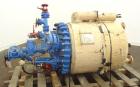 Used 100 Gallon Pfaudler Clamp Top Glass Lined Reactor 