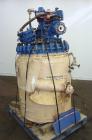 Used- 100 Gallon Pfaudler Clamp Top Glass Lined Reactor