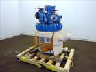 Used Pfaudler Clamp Top Glass Lined Reactor, 50 Gallons