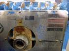 Used Pfaudler Clamp Top Glass Lined Reactor, 50 Gallons