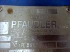 Used Pfaudler Clamp Top Glass Lined Reactor, 50 Gallons
