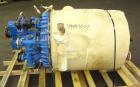 Used Pfaudler Clamp Top Glass Lined Reactor, 100 Gallon, 9119 Blue Glass, Vertical.  Approximately 30