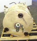 Used Pfaudler Clamp Top Glass Lined Reactor, 100 Gallon, 9119 Blue Glass, Vertical.  Approximately 30