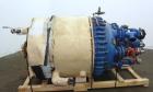 Used Pfaudler Clamp Top Glass Lined Reactor, 200 Gallons, 9115 Blue Glass, Vertical.  Approximately 40