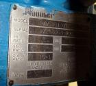 Used Pfaudler Clamp Top Glass Lined Reactor, 200 Gallons, 9115 Blue Glass, Vertical.  Approximately 40