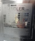 Used Pfaudler Glass-Lined Reactor, 200 Gallon, 316L Stainless Steel, Vertical.