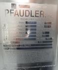 Used Pfaudler Glass-Lined Reactor, 200 Gallon, 316L Stainless Steel, Vertical.