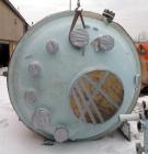 USED: Pfaudler glass lined reactor body, 1500 gallon, 9129 white  glass, vertical. 78