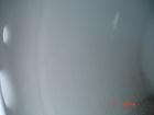 USED: Pfaudler glass lined reactor body, 1500 gallon, 9129 white  glass, vertical. 78