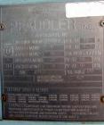 USED: Pfaudler glass lined reactor body, 1500 gallon, 9129 white  glass, vertical. 78