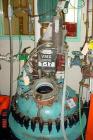 USED: Dedietrich 100 gallon glass lined reactor. Dished bolt on top, coned bottom. Internal rated 150 psi/FV at 500 deg F. Jacket rated 100 psi at 500 deg F. 3 blade retreat curve agitator with 3 hp ...