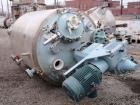 Used- Pfaudler K Series Glass Lined Reactor, 1000 Gallon, 9129 White Glass, Model RS-60-1000-125-100. 60