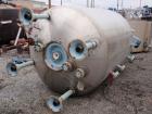 Used Pfaudler K Series Glass Lined Reactor, 1000 Gallon, 9129 White Glass, Model RS-60-1000-125-100. 60