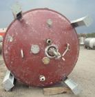 Used Dedietrich SA Glass Lined Lethal Service Reactor, 3000 gallon, 3009 white glass with calibration lines. Approximately 98