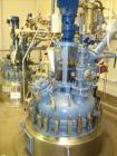 Used Tycon Glass Lined Reactor, 100 Gallon, Type 808 Glass. Internal rated 150 psi and full vacuum at 450 degrees F, jacket rated 100 psi and full vacuum at 450 degrees F.  3 Hp, 440 volt, 1770 rpm m...