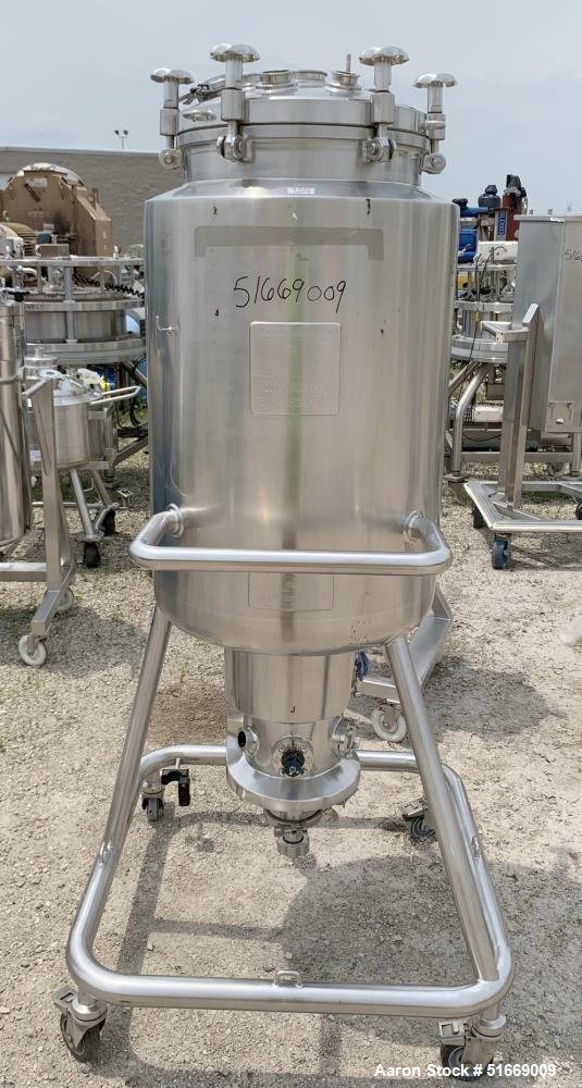 Used Baumgartner & Co 186 Liter (49 Gallon) Stainless Steel Reactor