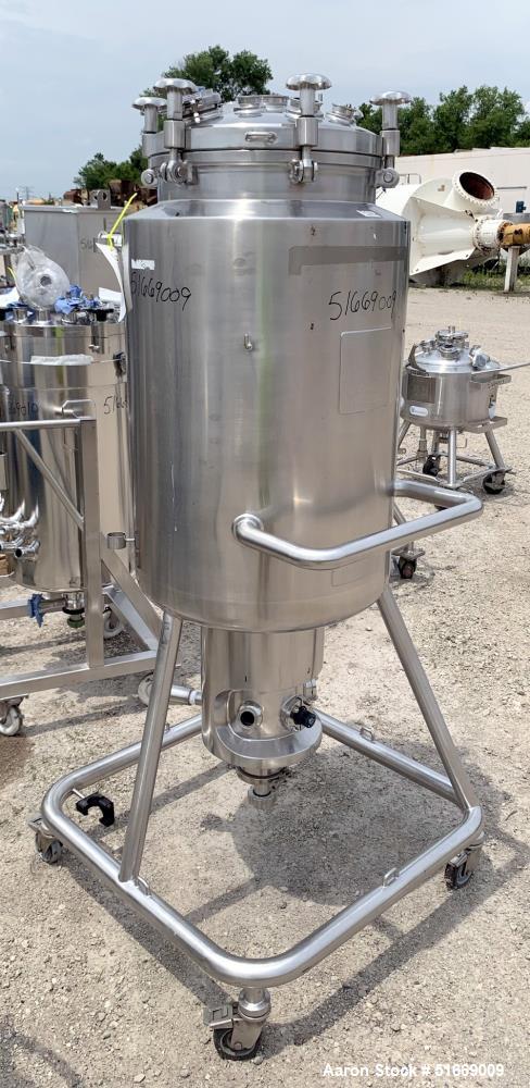 Used Baumgartner & Co 186 Liter (49 Gallon) Stainless Steel Reactor