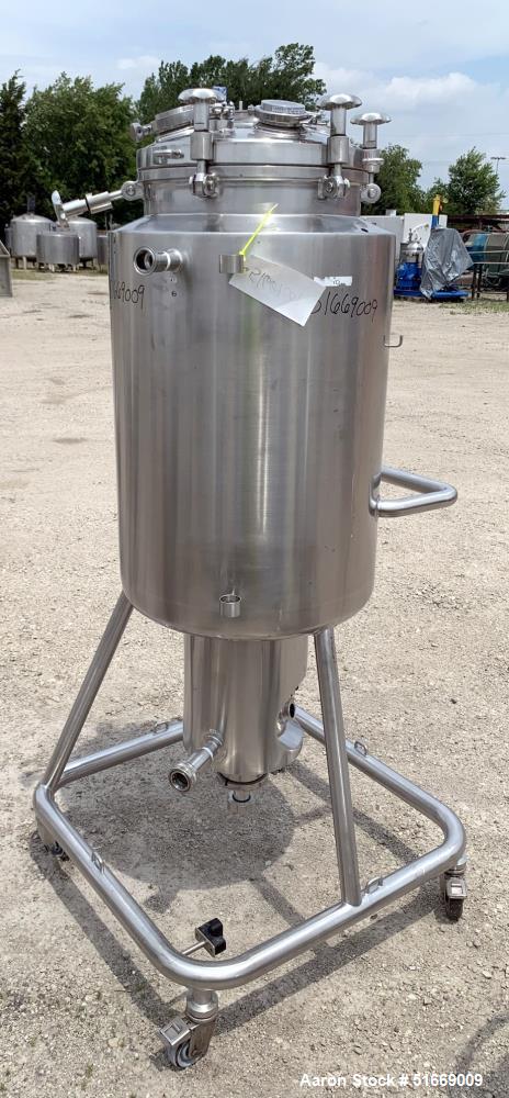 Used- Baumgartner & Co 186 Liter (49 Gallon) Stainless Steel Reactor