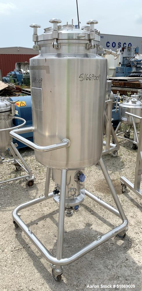Used Baumgartner & Co 186 Liter (49 Gallon) Stainless Steel Reactor