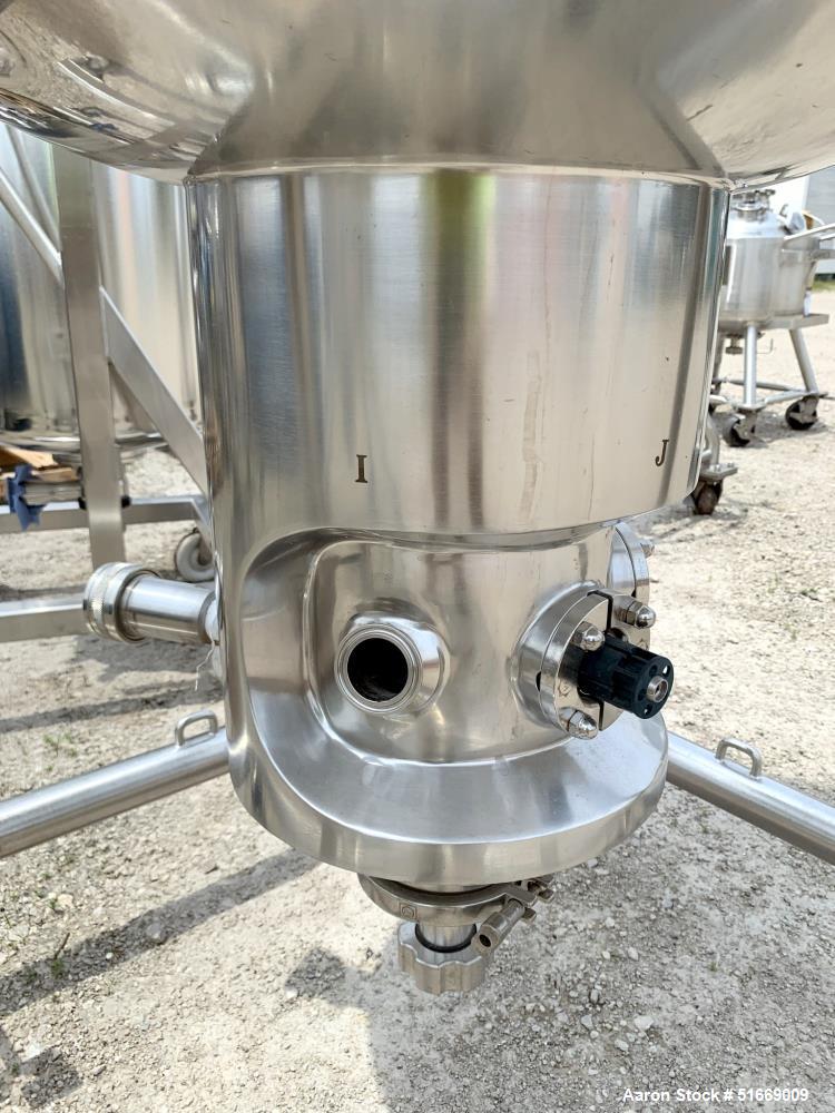 Used Baumgartner & Co 186 Liter (49 Gallon) Stainless Steel Reactor