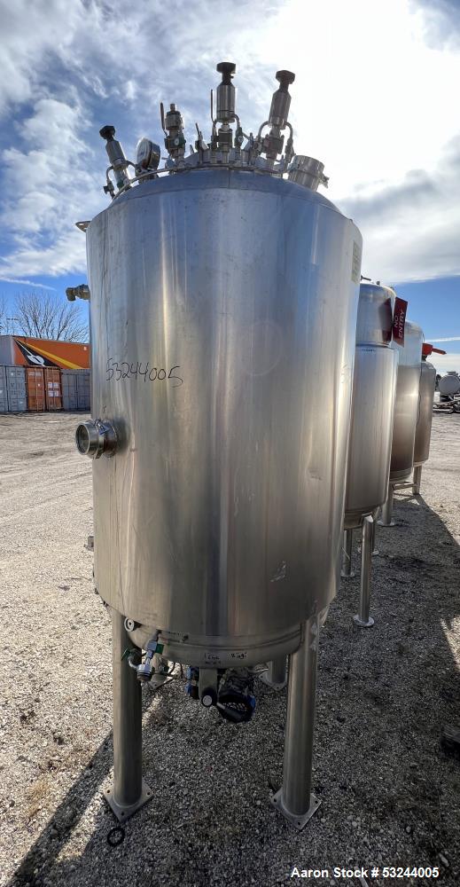 IAF 300 Gallon 316 Stainless Steel Agitated Fermentor / Reactor