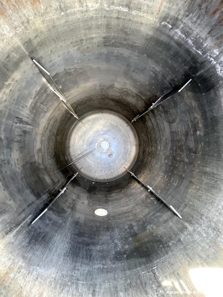 IAF 300 Gallon 316 Stainless Steel Agitated Fermentor / Reactor