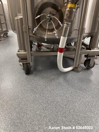 Used 225 Gallon Holloway Precision 316L Stainless Steel Reactor