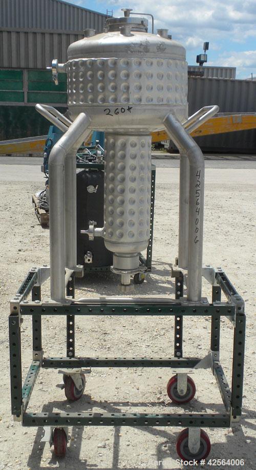 Used Allegheny Bradford Reactor, 17 Gallon